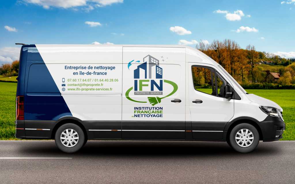 Habillage véhicule - IFN Propreté