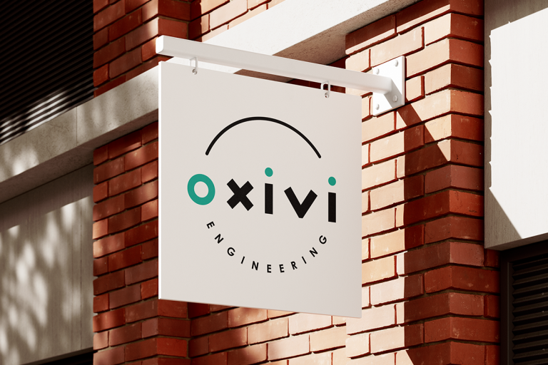 Logo signalétique Oxivi Engineering