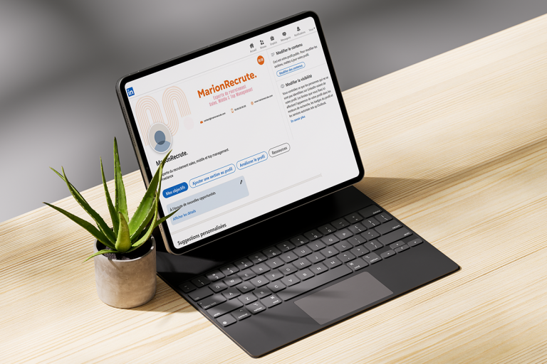 Bannière Réseaux sociaux - MarionRecrute.