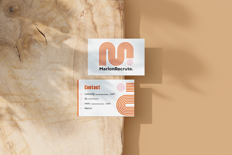 Carte de visite - MarionRecrute.